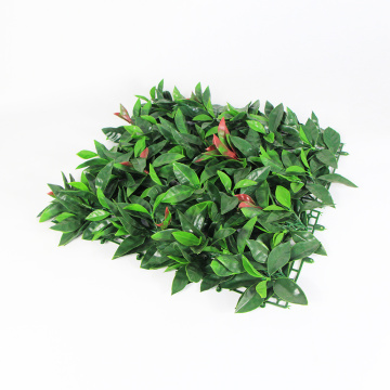 decorative pvc coated artificial leaf garden hedge mat fences